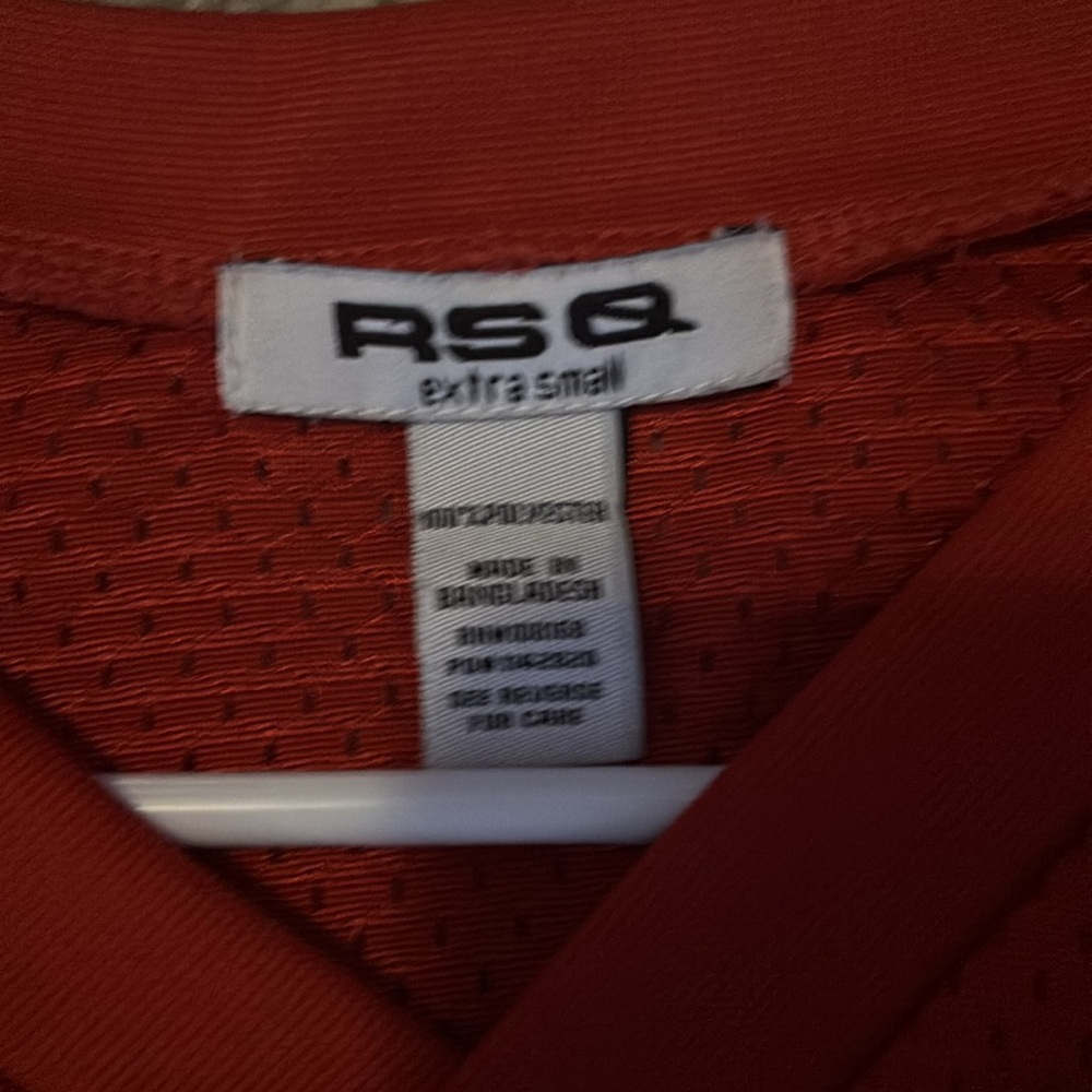 RSQ Red Mesh Top - Picture 2 of 2